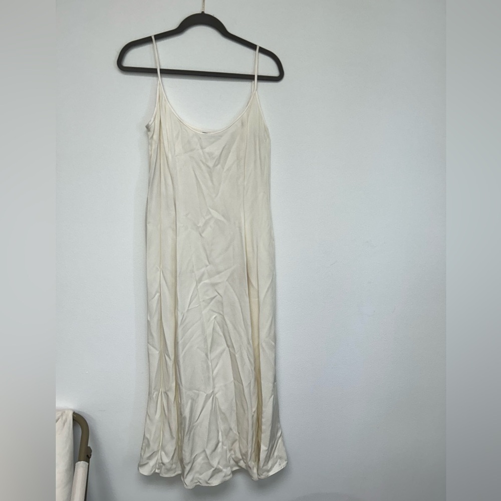 Vintage Scott McClintock Cream White Slip Dress Size 10​